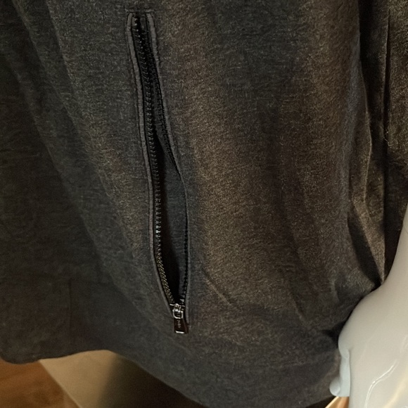 Polo Ralph Lauren REVERSIBLE Gray Heather Mock Neck Full Zip Vest - Picture 13 of 15